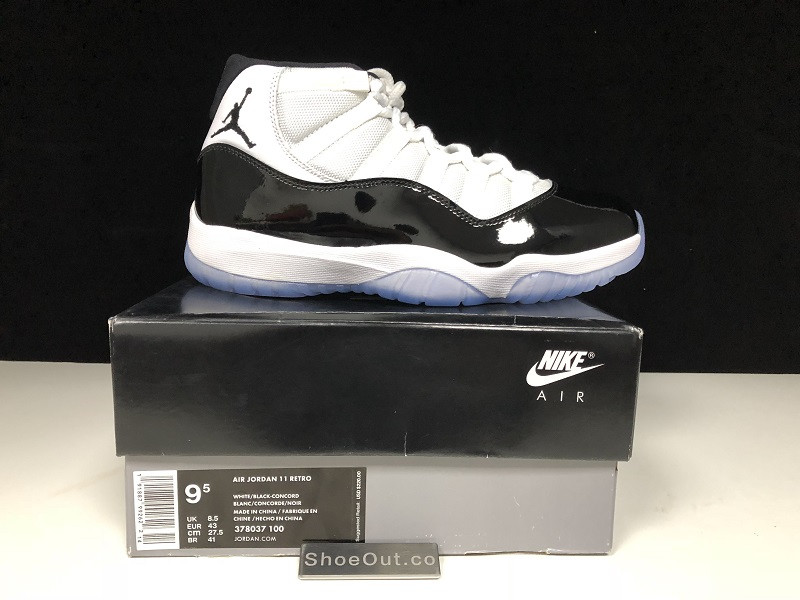 2018 Air Jordan 11 Retro "Concord" 378037-100