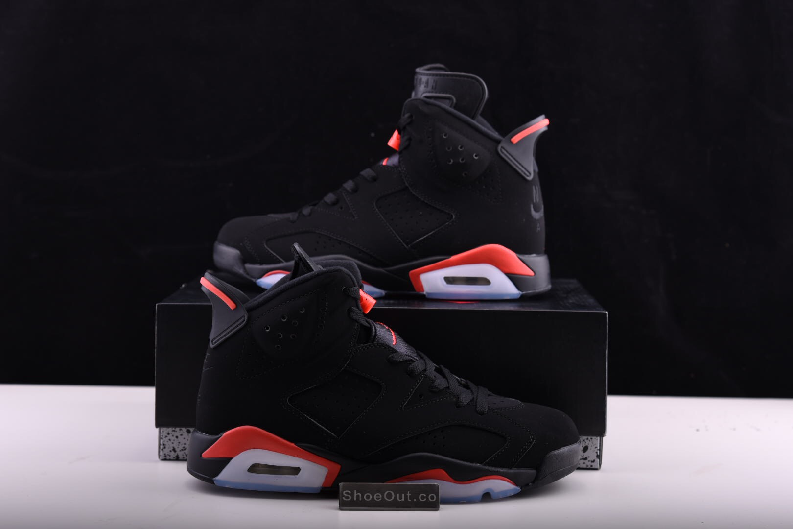 2019 Air Jordan 6 Retro Black Infrared OG 384664-060