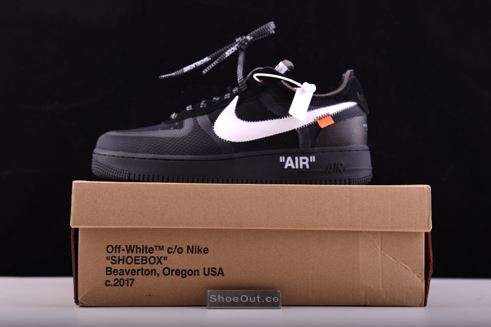 OFF White x Nike Air Force 1 Low Black AO4606-001
