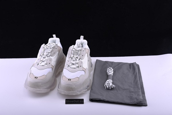 BLCG Triple S Clear Sole White 541624 W09E1 9000