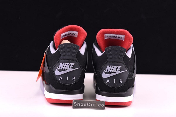 2019 Air Jordan 4 Retro OG Bred Black Cement 308497-060