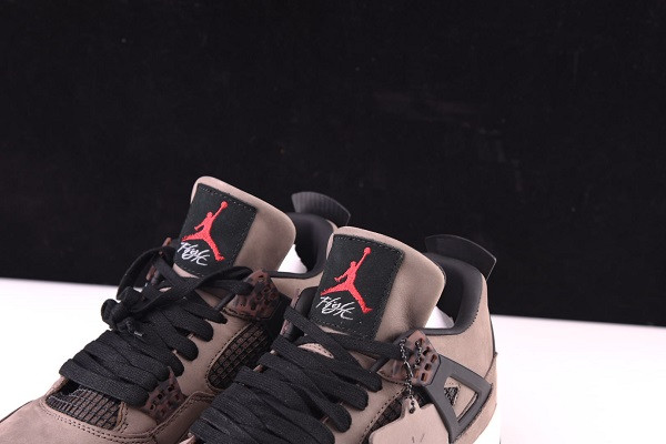 Travis Scott x Air Jordan 4 Retro Dark Mocha/Sail-Cool Grey-Red