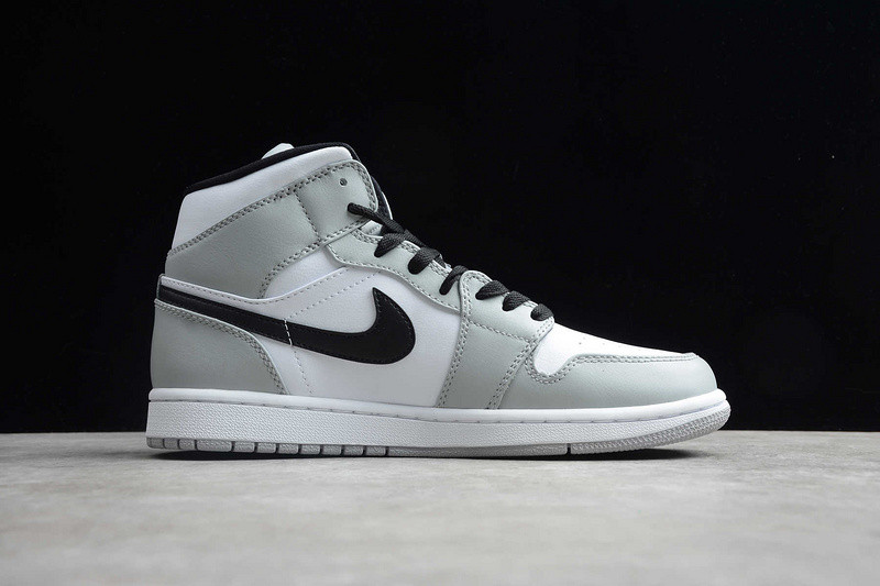 Jordan 1 Mid Light Smoke Grey 554724-092