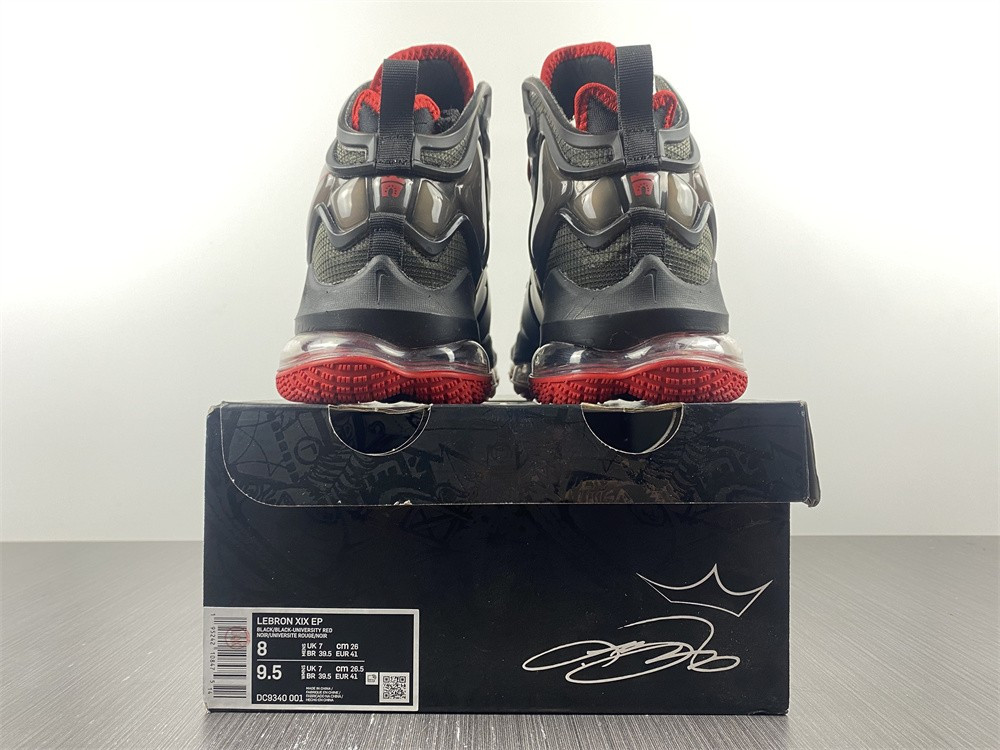 Nike LeBron 19 “Bred” CZ0203-001