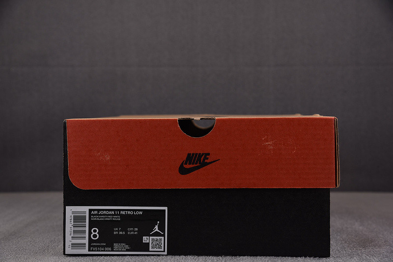 Air Jordan 11 Retro Low Bred FV5104-006