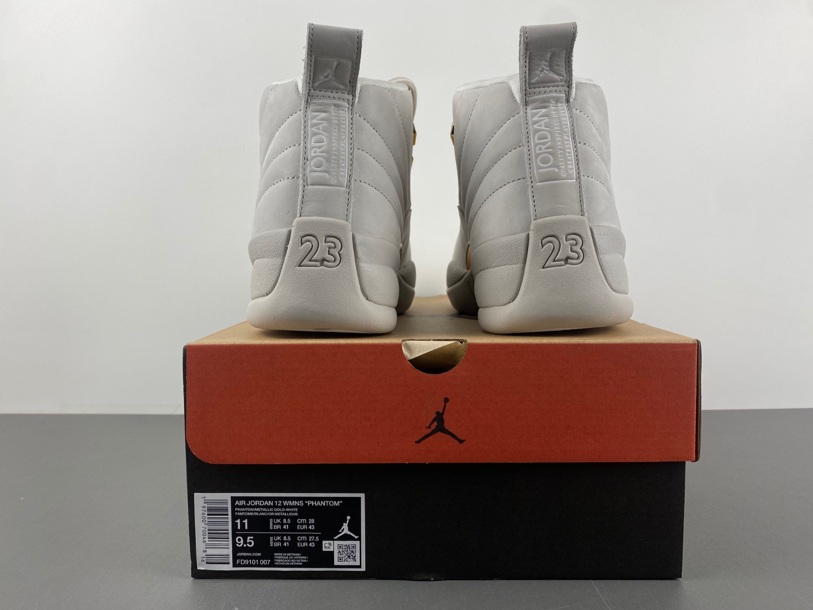 Air Jordan 12 WMNS “Phantom”  FD9101-007