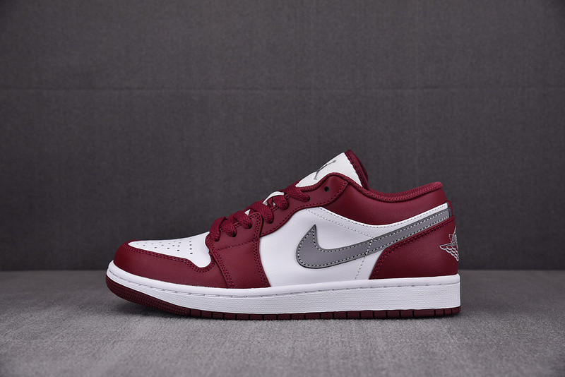 Air Jordan 1 Low “Cherrywood Red” 553558-615