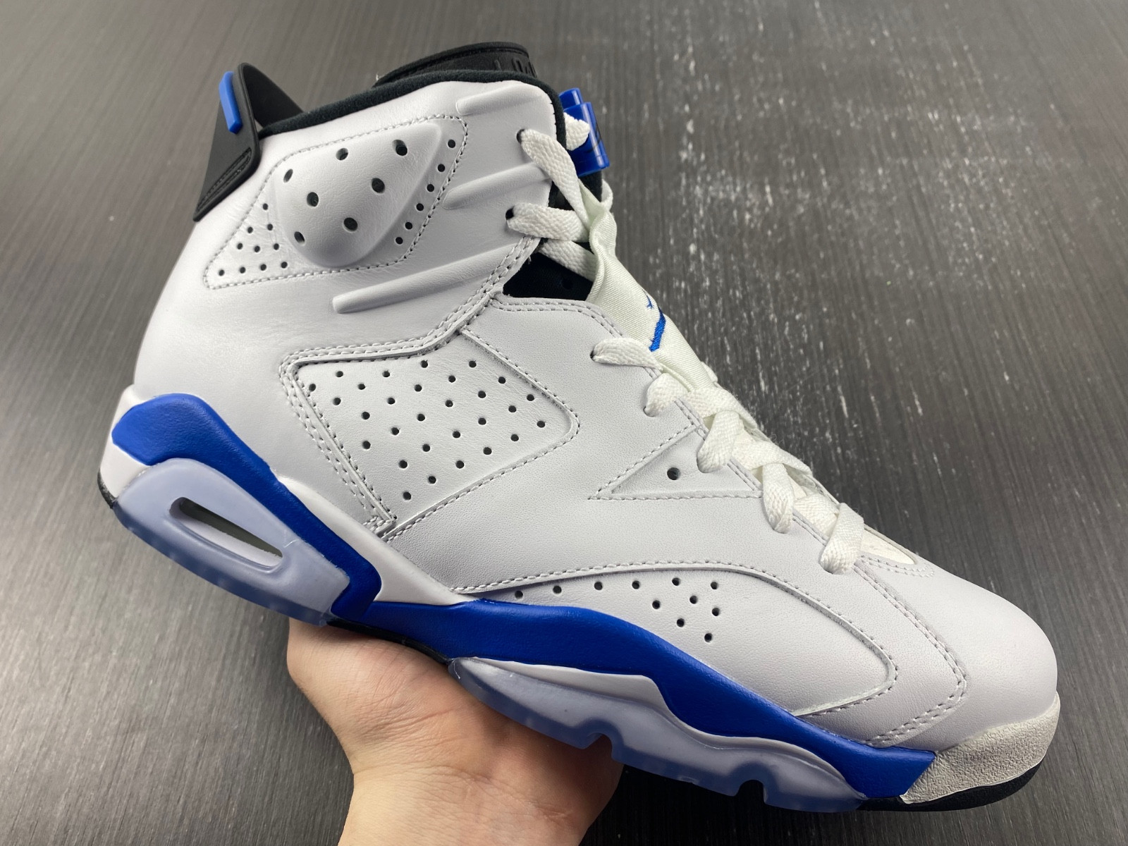 Jordan 6 Retro Sport Blue (2014)  384664-107