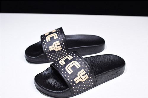 gc black s*p*e canvas G*u*iy print slide