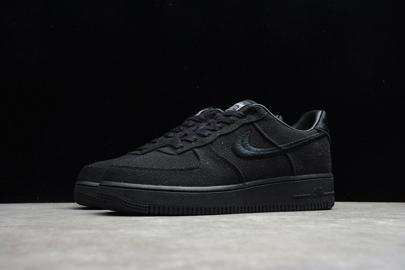 Stussy x Nike Air Force 1 Low Black CZ9084-001
