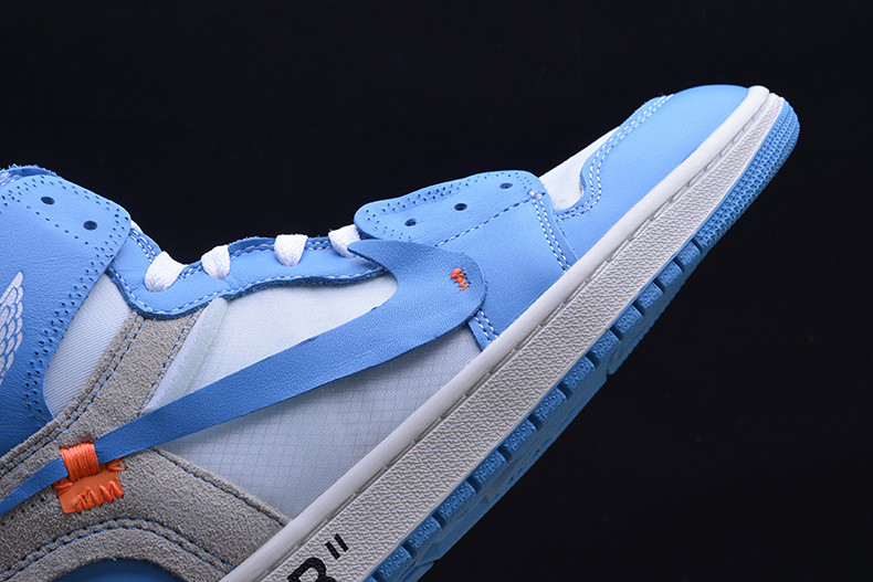 OFF WHITE Air Jordan 1 Powder Blue UNC AQ0818-148