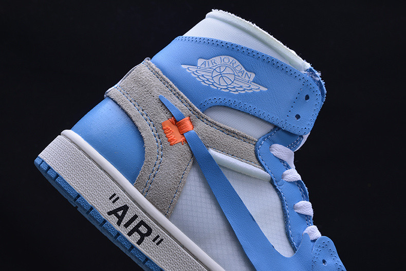 OFF WHITE Air Jordan 1 Powder Blue UNC AQ0818-148