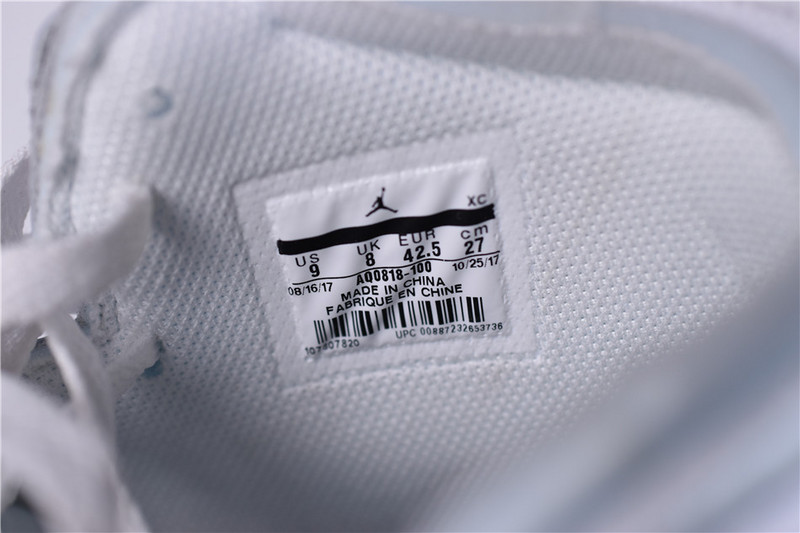 OFF WHITE Air Jordan 1 Retro High White AQ0818-100