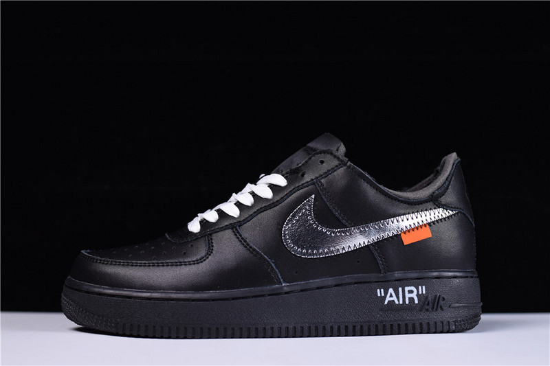 OFF White x MoMA x Nike Air Force 1 07 Low Black AV5210-001