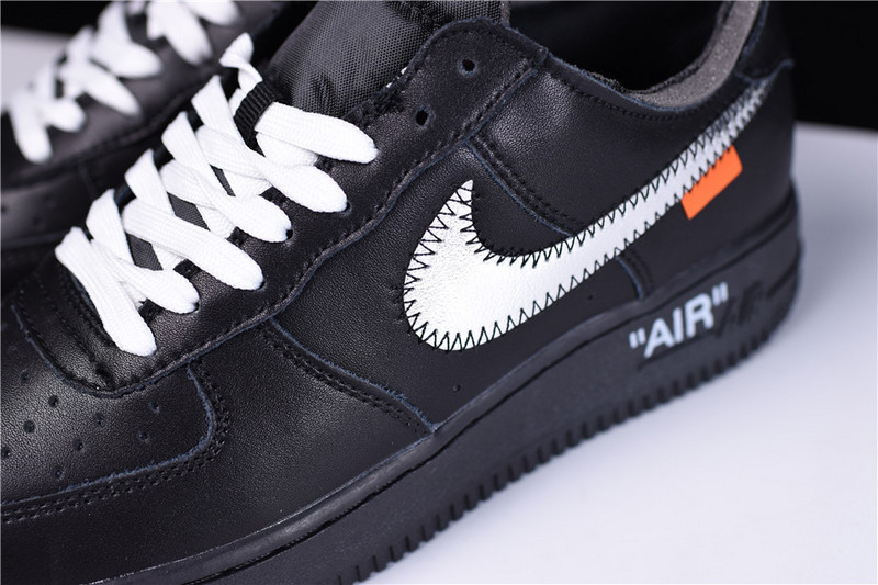 OFF White x MoMA x Nike Air Force 1 07 Low Black AV5210-001