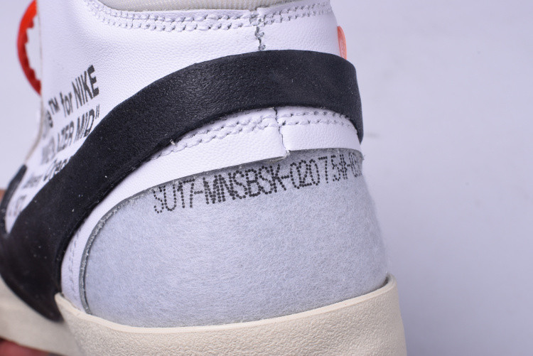 OF x Nike Blazer MID THE TEN 10 Virgil Abloh AA3832-100