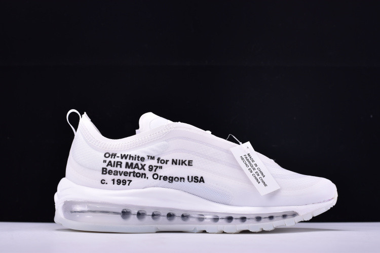 OF X Air Max 97 White/Cone-Ice Blue AJ4585-100