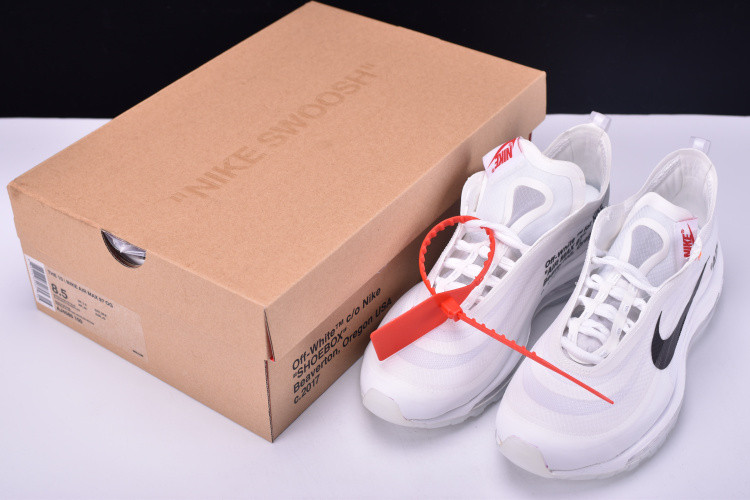 OF X Air Max 97 White/Cone-Ice Blue AJ4585-100