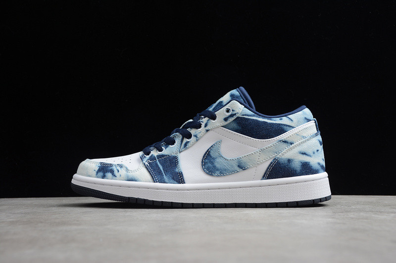 Air Jordan 1 Low Washed Denim CZ8455-100
