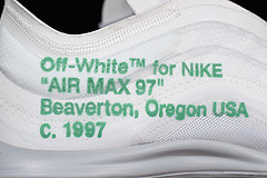OF X Air Max 97 white-mint green AJ4585 101