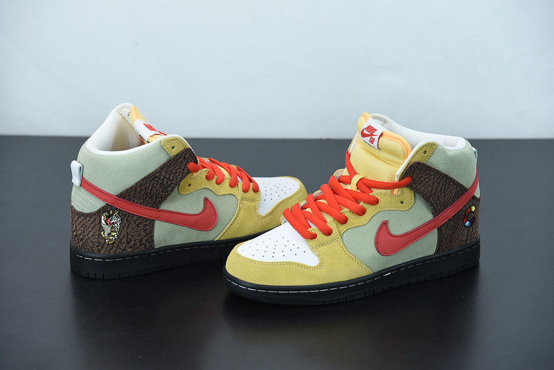 Color Skates x Nike SB Dunk High “Kebab & Destroy” CZ2205-700