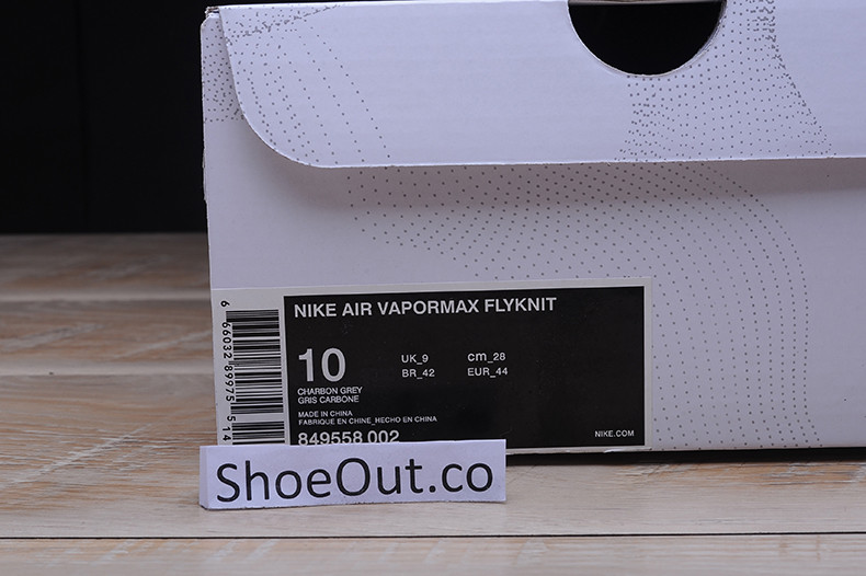 Nike Air VaporMax Flyknit 2 Dark Grey 942842-002