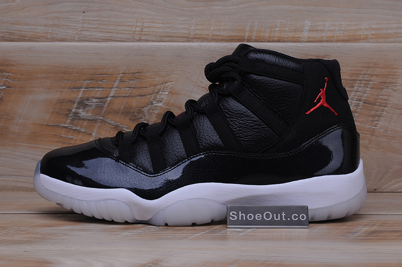 JORDAN 11 RETRO BP "72-10" black  mens  378037-002