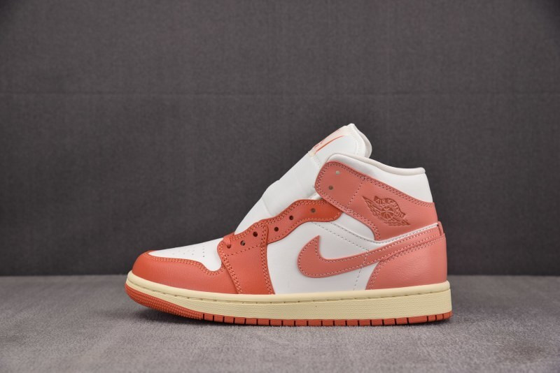 WMNS Air Jordan 1 Mid Madder Root BQ6472-180