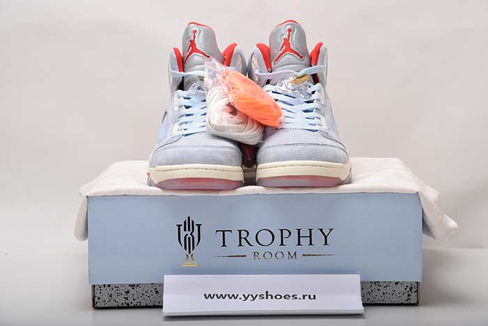 JORDAN 5 RETRO TROPHY ROOM ICE BLUE - CI1899-400