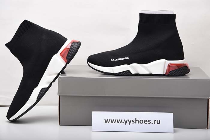 Ba*len*cia*ga noir/rouge 360-517319w07u01003