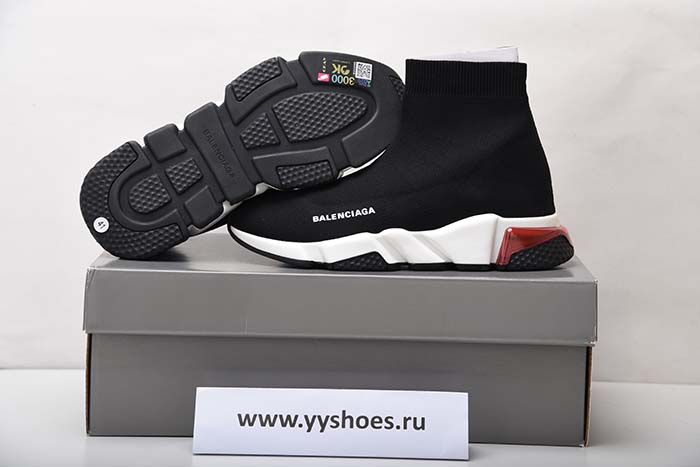 Ba*len*cia*ga noir/rouge 360-517319w07u01003