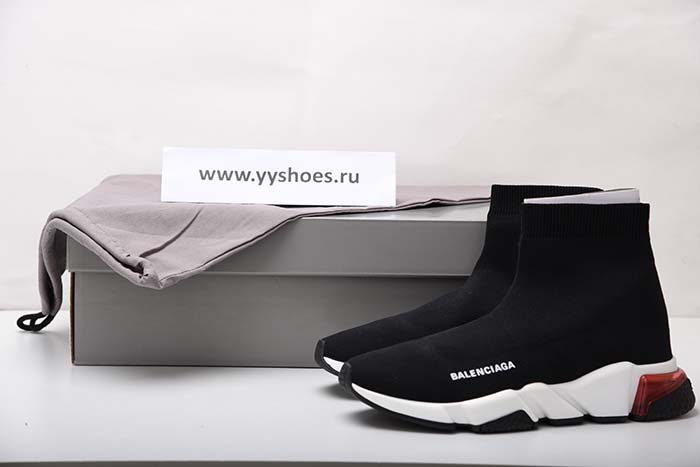 Ba*len*cia*ga noir/rouge 360-517319w07u01003