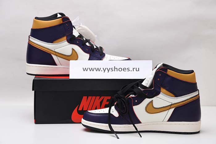 NIKE SB AIR JORDAN 1 LAKERS CHICAGO CD6578-507