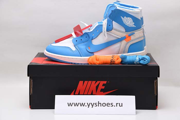 Off-White Air Jordan 1 Powder Blue UNC AQ0818-148