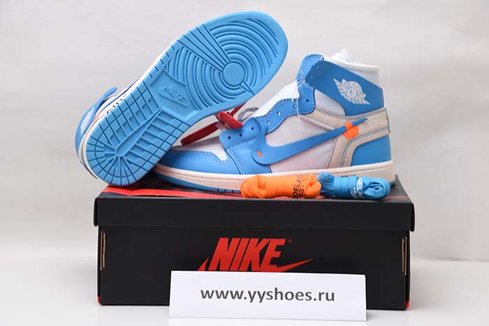 Off-White Air Jordan 1 Powder Blue UNC AQ0818-148