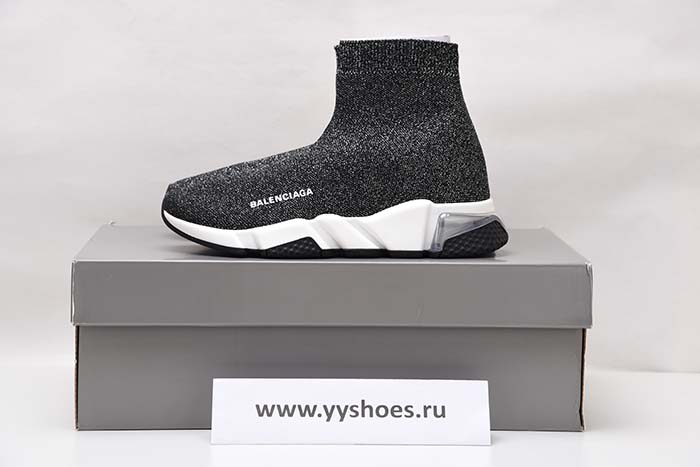 Ba*len*cia*ga speed trainer black shine 6278