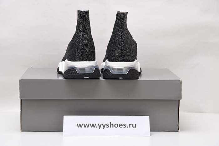 Ba*len*cia*ga speed trainer black shine 6278