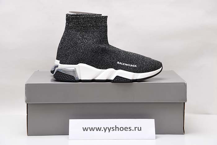 Ba*len*cia*ga speed trainer black shine 6278