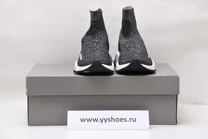 Ba*len*cia*ga speed trainer black shine 6278