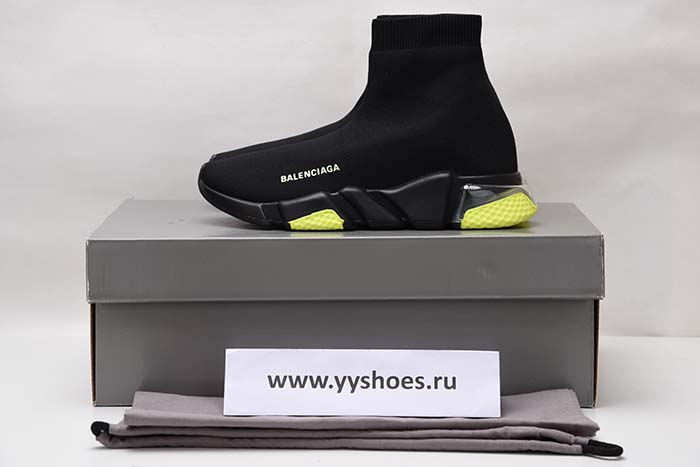 Ba*len*cia*ga speed trainer yellow black 6279