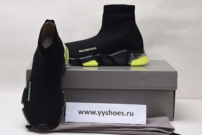 Ba*len*cia*ga speed trainer yellow black 6279