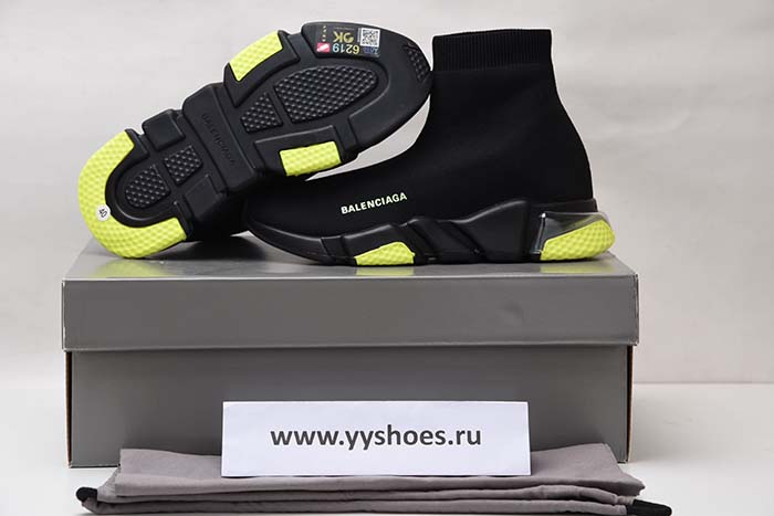 Ba*len*cia*ga speed trainer yellow black 6279