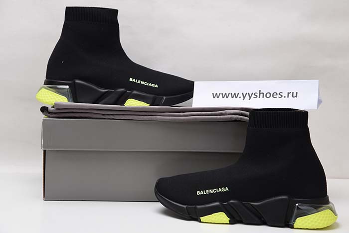 Ba*len*cia*ga speed trainer yellow black 6279