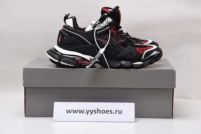 Ba*len*cia*ga sneaker tess.s.gomma 4.0 red black 570391 w2gn7 2010