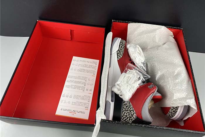 AIR JORDAN 3 “RED CEMENT” CK5692-600