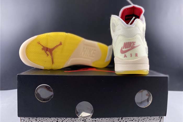 Air​ Jordan 5 x​off white 3M REFLECTIVE CT8480-0020