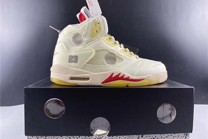 Air​ Jordan 5 x​off white 3M REFLECTIVE CT8480-0020