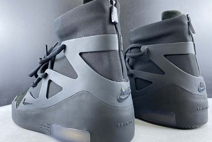 NIKE AIR FEAR OF GOD 1 TRIPLE BLACK - AR4237-005