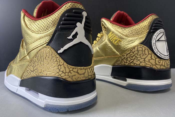 Air Jordan 3 Retro Luxury Gold AJ3-933512