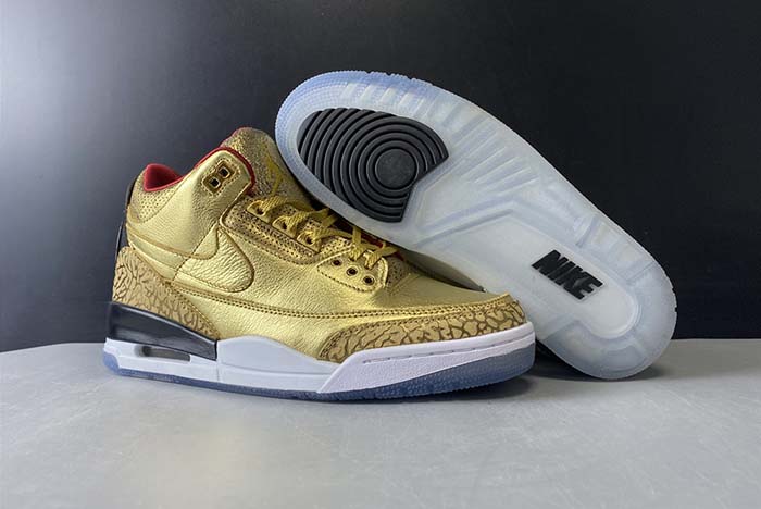 Air Jordan 3 Retro Luxury Gold AJ3-933512